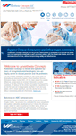 Mobile Screenshot of anesthesiaconcepts.com